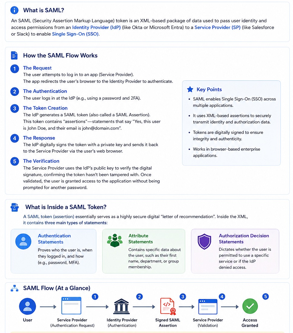 SAML Authentication Flow